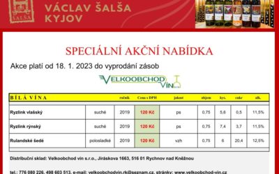 Akce – Vinařství Šalša