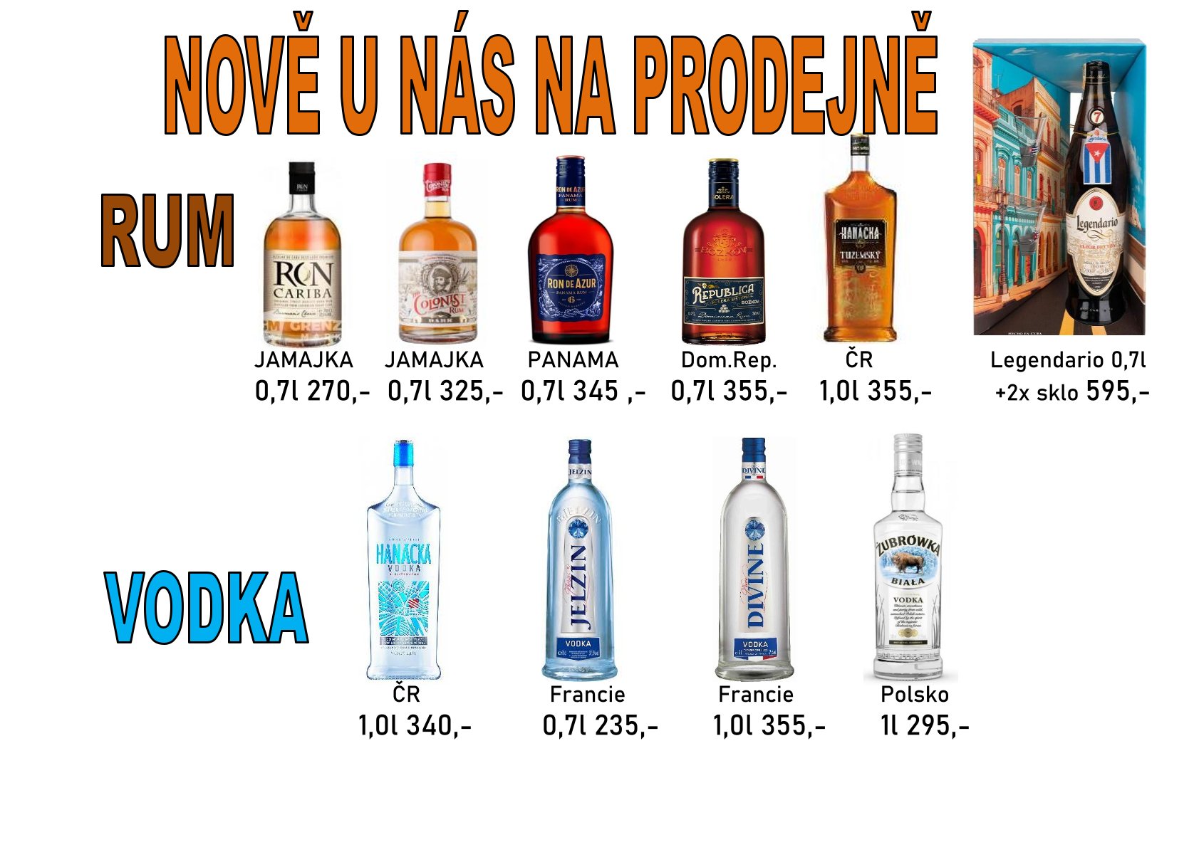 Nově u nás v prodeji