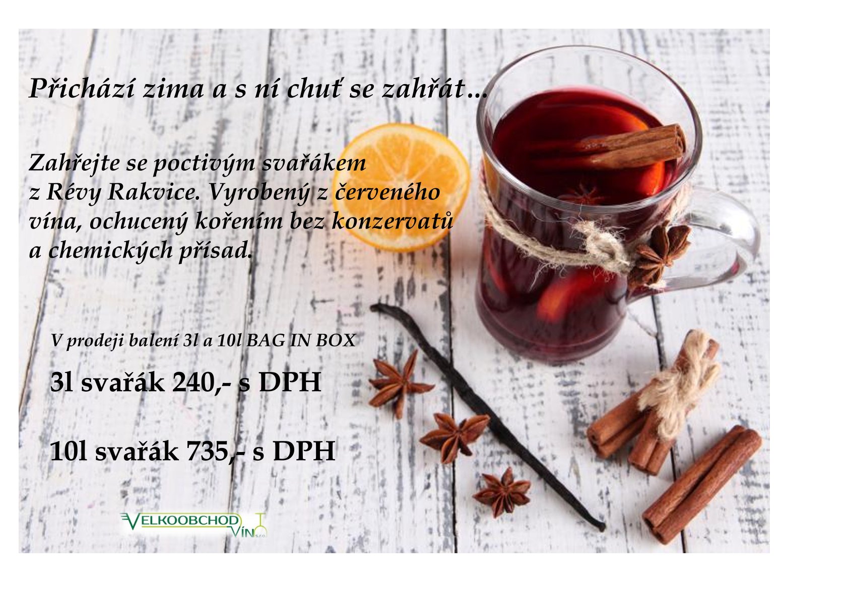 Červený svařák – stačí jen ohřát…